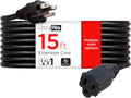 Outdoor Extension Cord, 15 Ft, Heavy Duty Extension Cord